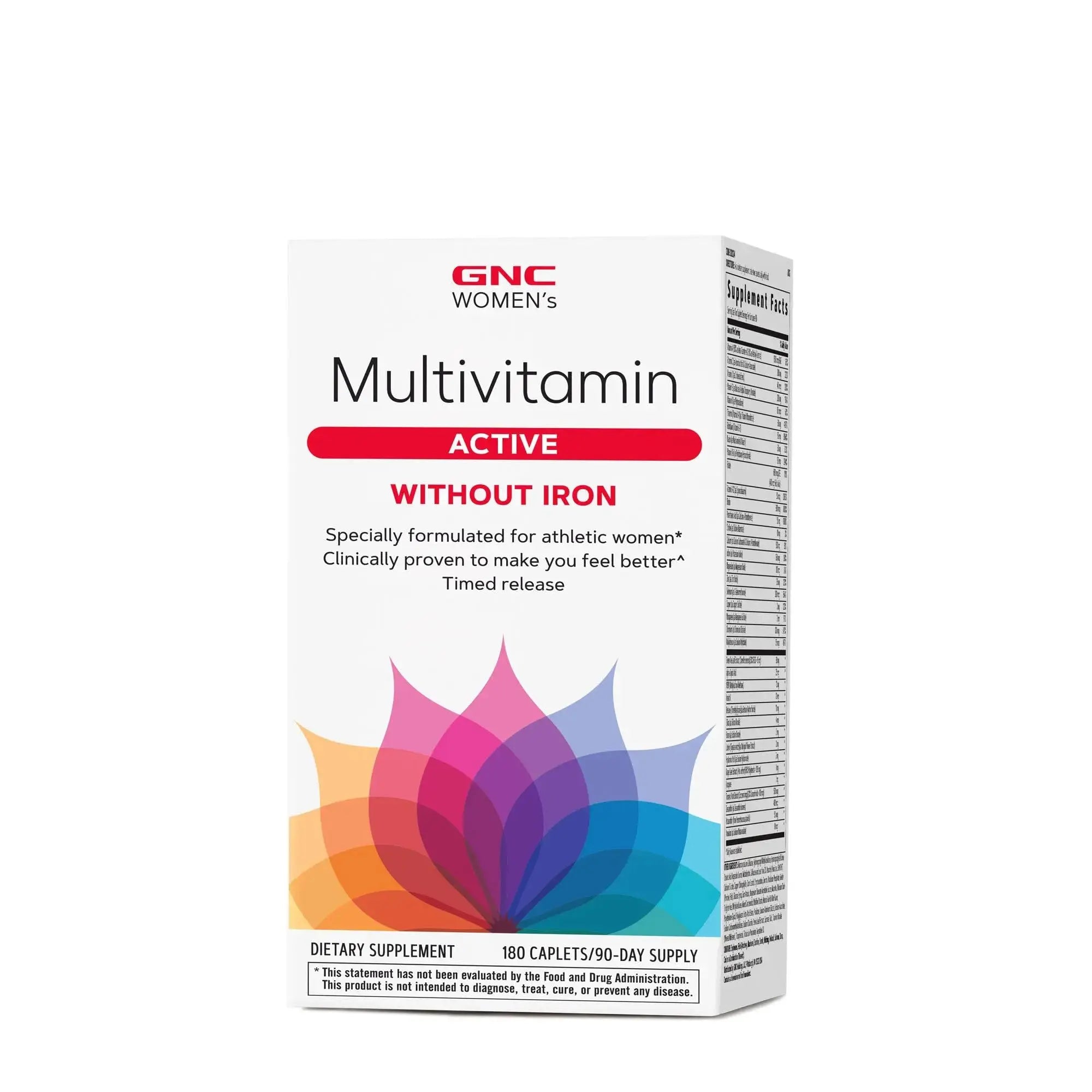 GNC Women's Multivitamin Active Without Iron, Supports an Active Lifestyle, 30+ Nutrient Formula, Promotes Bone & Joint Health GNC Au supplements