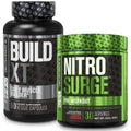 Jacked Factory Nitrosurge Pre-Workout in Cherry Limeade & Build XT Muscle Building Jacked Factory Au supplements