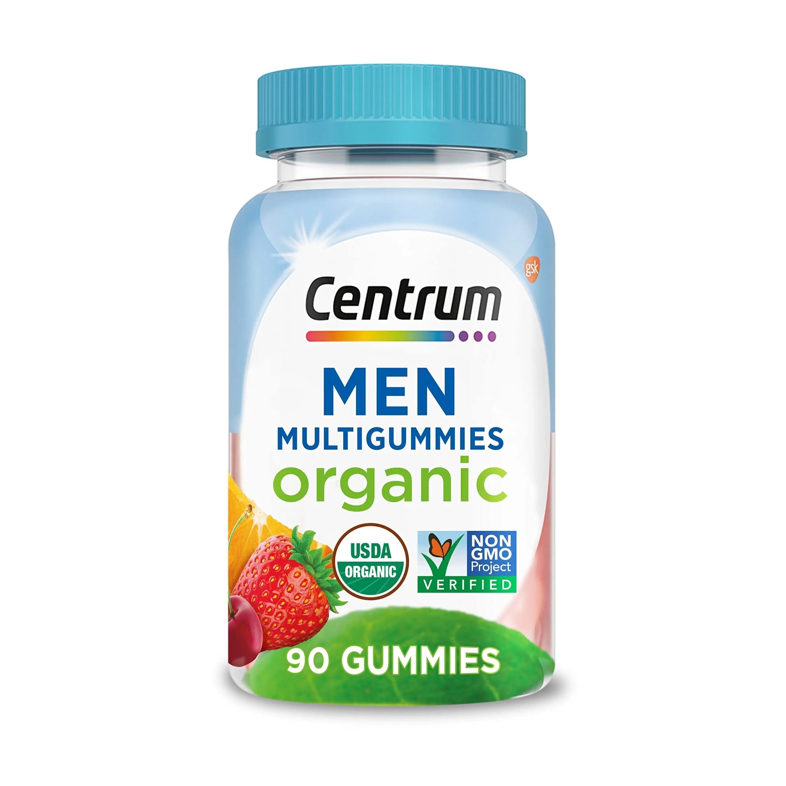 Centrum Men's Organic Multigummies, Men's Multivitamin Gummies, Organic Multivitamin for Men with Essential Nutrients Centrum Au supplements