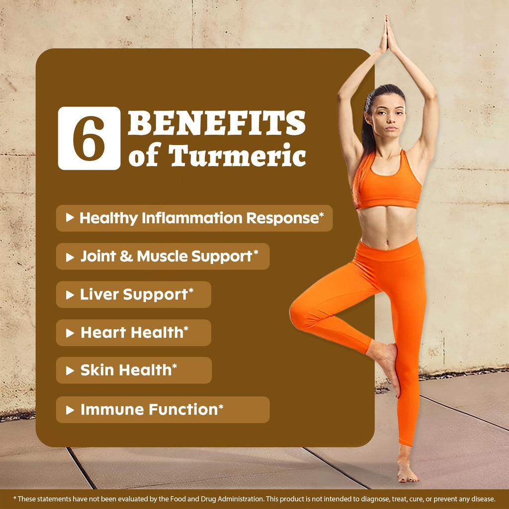 DR. Crown Turmeric Curcumin Supplement 1,500mg, 95% Standardized Curcuminoid with Ginger, MCT Oil, & Black Pepper for Better Absorption, for Antioxidant & Joint Support, 120 Capsules DR. CROWN Au supplements