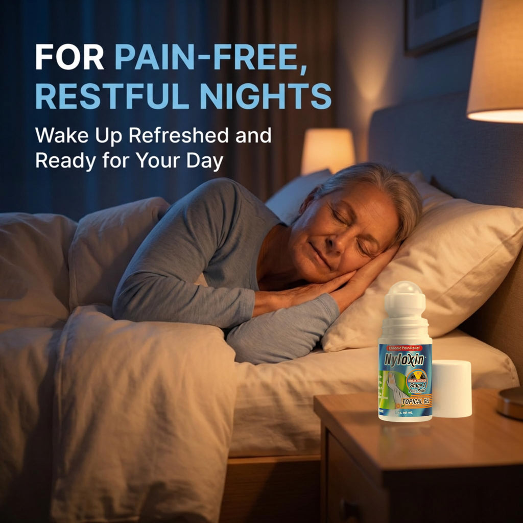 Nyloxin Roll-On Arthritis Pain Relief Gel, Back Pain Relief, Neuropathy Pain Relief, Nerve Pain Relief, Knee Pain Relief, Foot Pain Relief, Muscle Pain Relief, Shoulder Pain, Joint Pain (2 oz) Nyloxin Au supplements