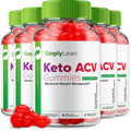 (5 Pack) Simply Lean Keto ACV Gummies - Official - Keto Simply Lean ACV Advanced Rillvo Au supplements
