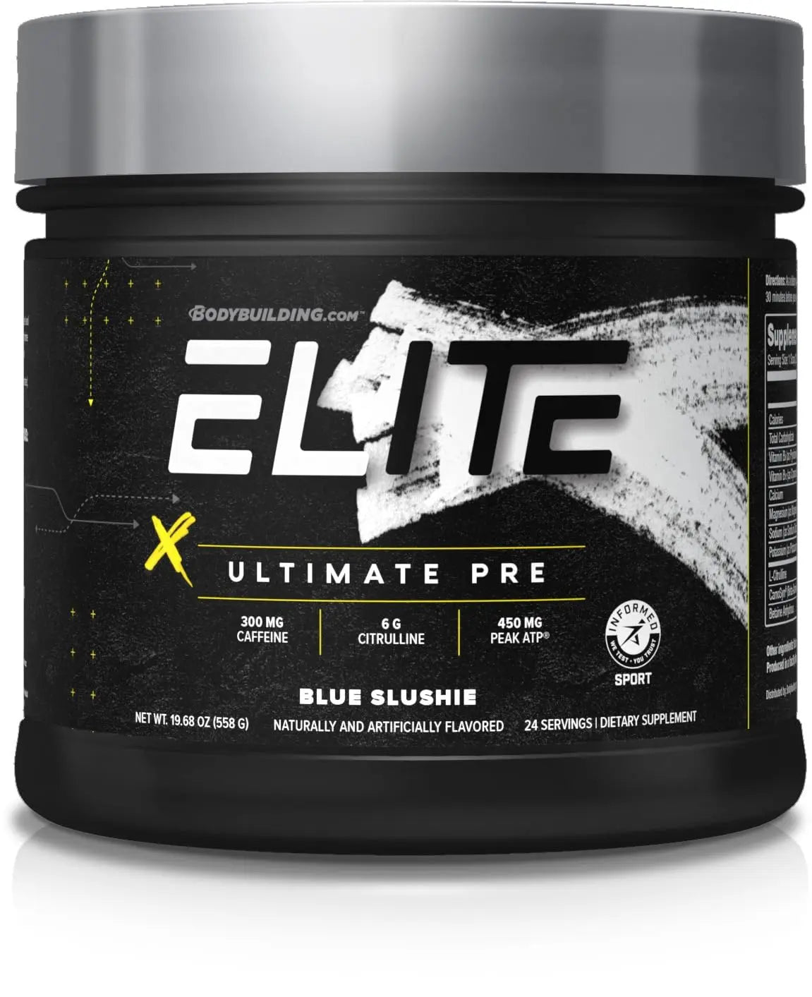 B BODYBUILDING.COM Elite Ultimate PRE Blue Slushie B BODYBUILDING.COM Au supplements