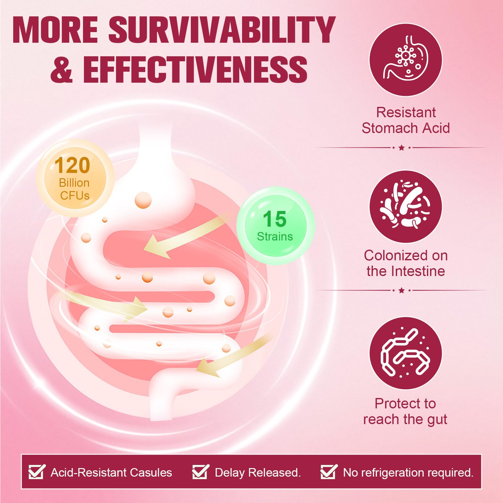 Totaria Probiotics for Women, 120 Billion Women Probiotic, with Akkermansia, Digestive Enzymes & Prebiotics, Cranberry, D-Mannose, for Gut, Vaginal, Urinary