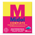 Midol Complete Gelcaps 24ct: Midol Complete Menstrual Pain Relief Gelcaps with Acetaminophen for Menstrual Symptom, PMS Relief, and Period Cramp Relief - 24 Count Midol Au supplements