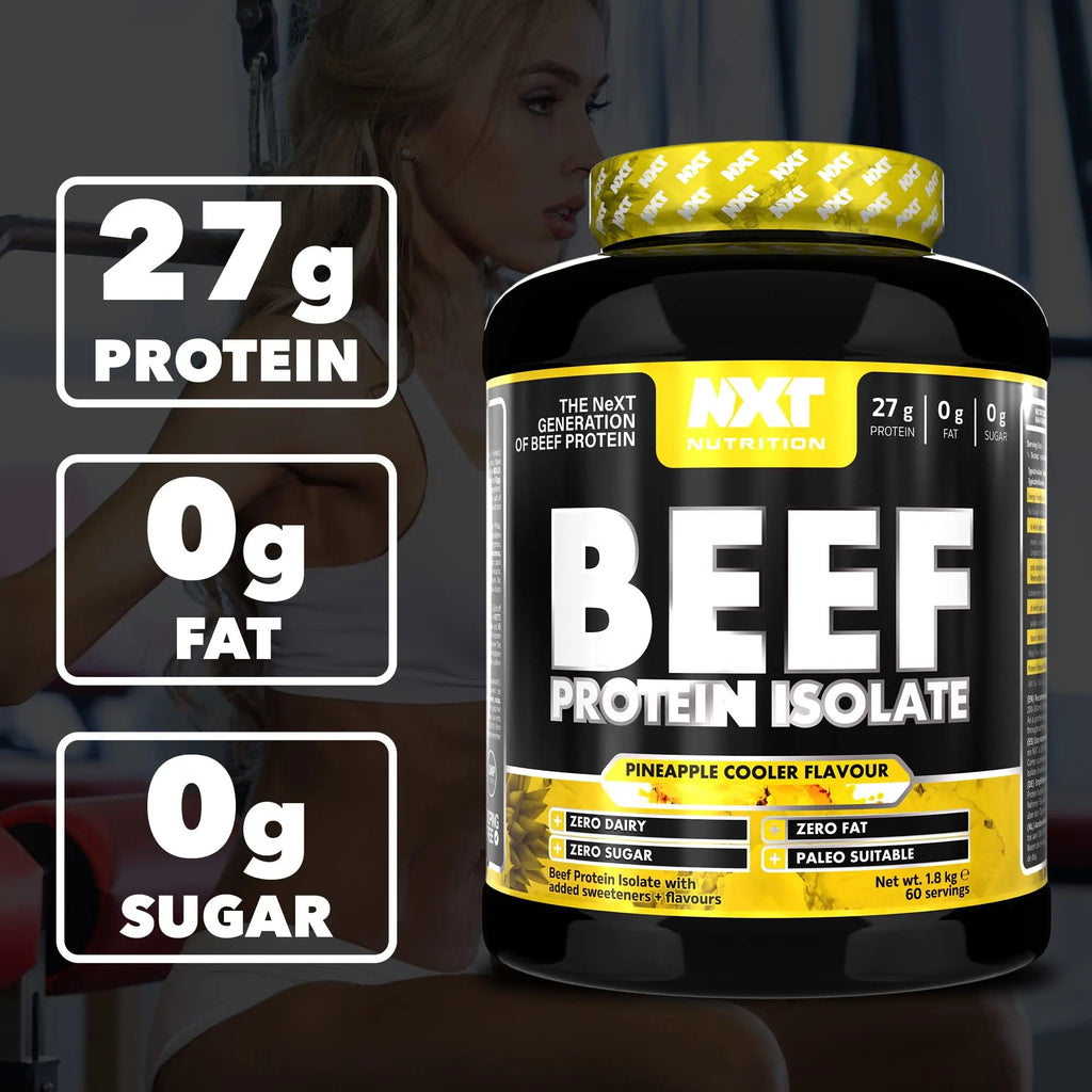 NXT Nutrition Beef Protein Isolate Powder - Protein Powder High in Natural Amino Acids NXT Nutrition Au supplements