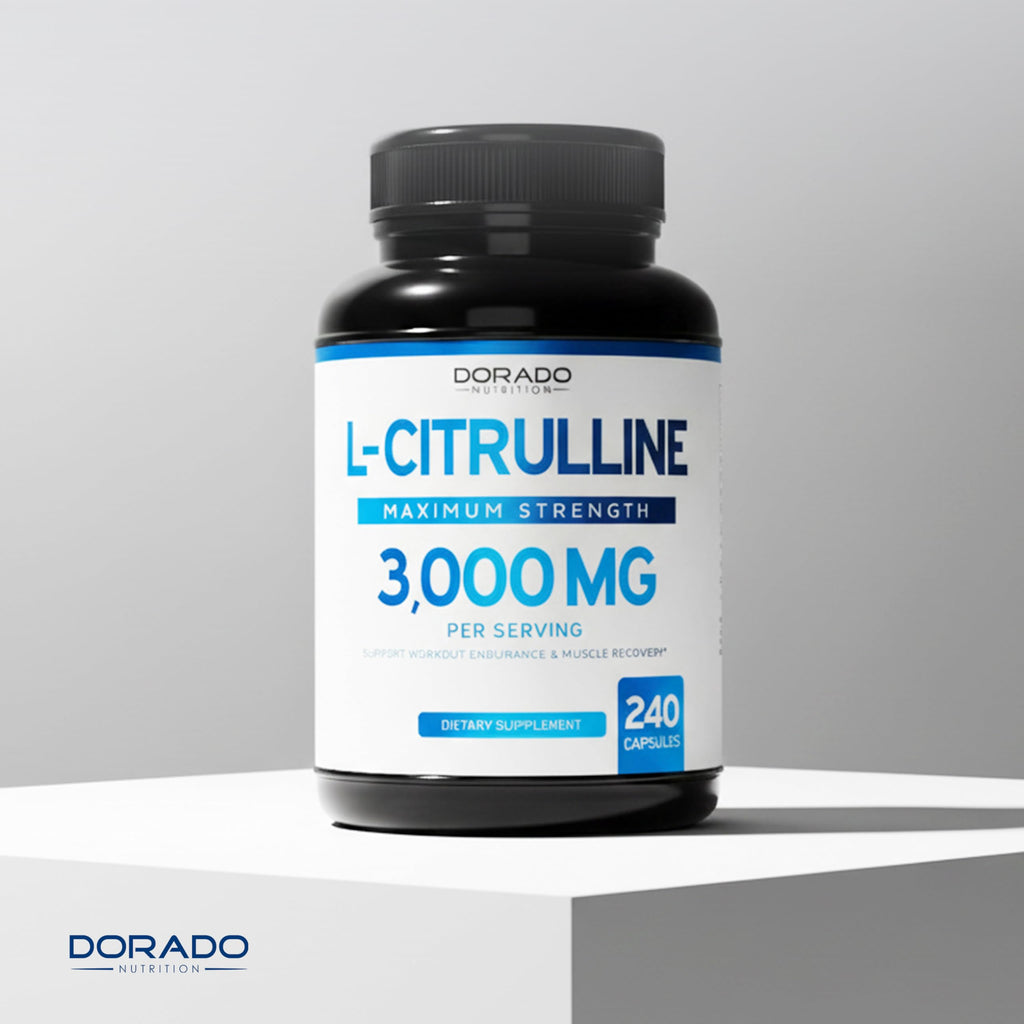 L Citrulline 3000mg Supplement (240 Capsules) Support L Arginine & Nitric Oxide Pills - L-Citrulline For Men & Women - Muscle Recovery & Pump Supplement