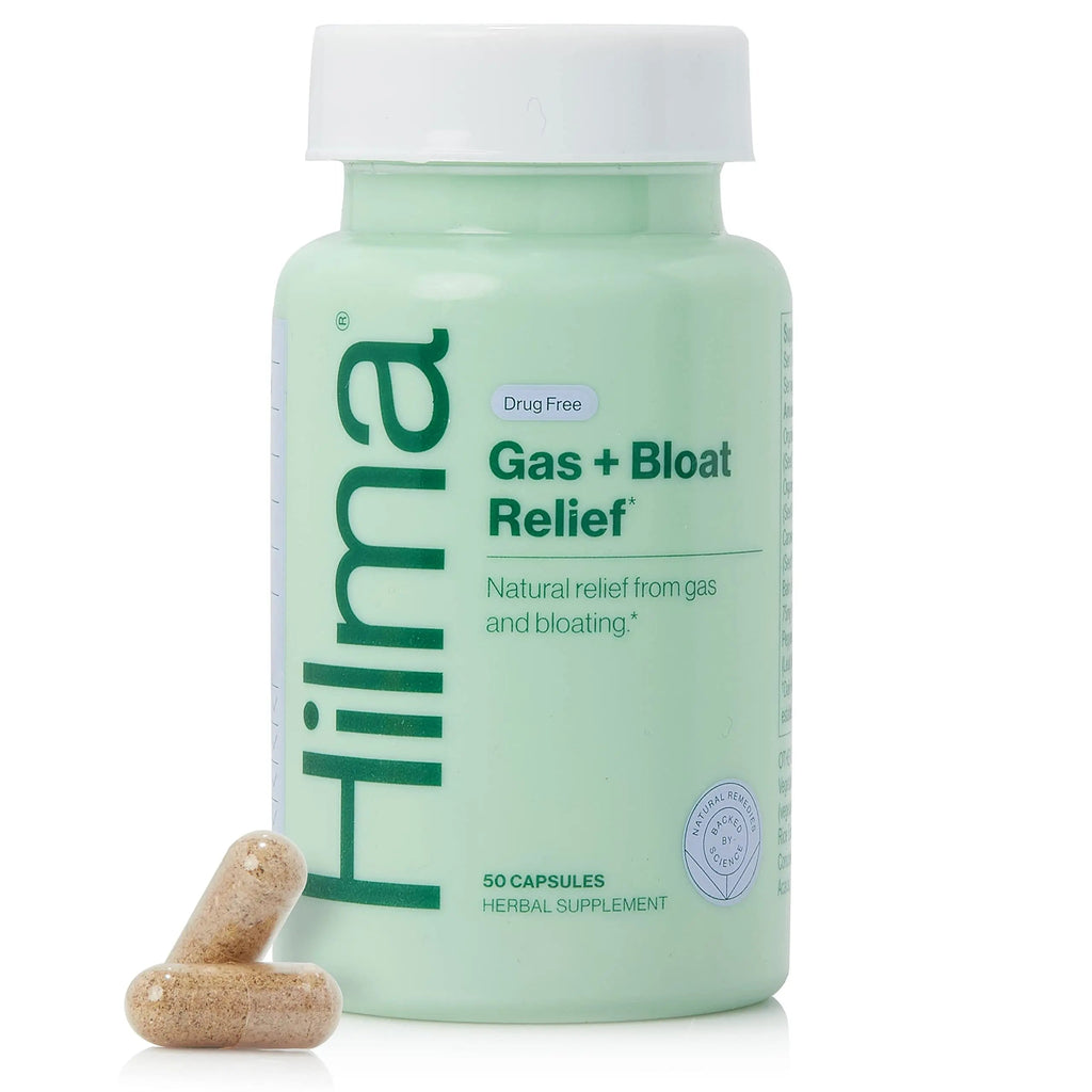 Hilma Natural Gas & Bloating Relief - with Lemon Balm, Fennel & Peppermint Leaf - Doctor Hilma Au supplements