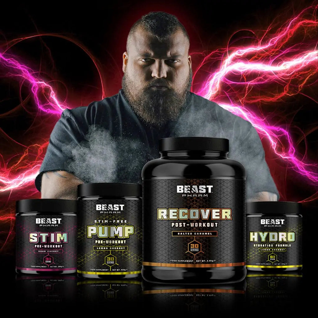 Beast Pharm | Recover Whey Protein Powder | 2.4kg/30 Servings | Cookies & Cream Beast Pharm Au supplements