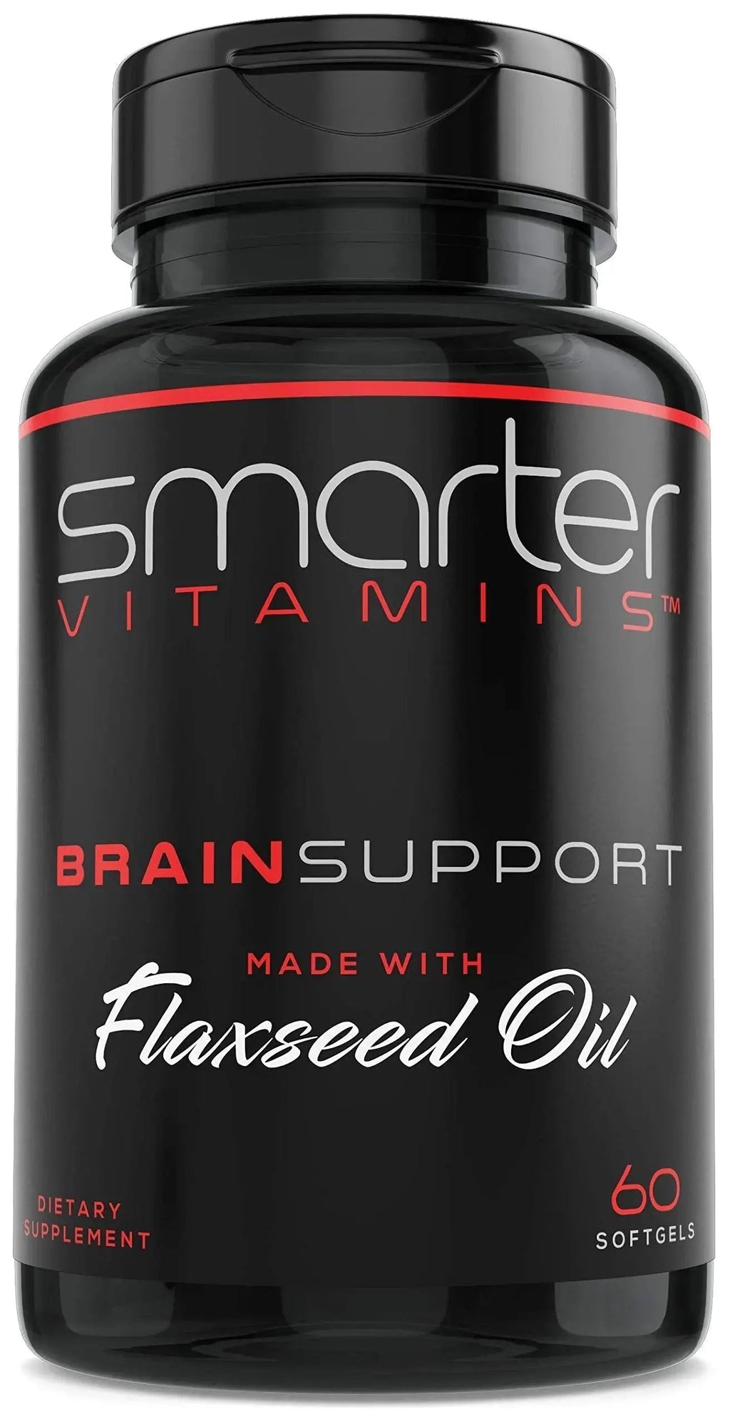 Smarter Brain Support Nootropic Supplement, Made with Alpha-GPC, L-Tyrosine & Acetyl L-Carnitine ALCAR, Flaxseed Oil SmarterVitamins Au supplements