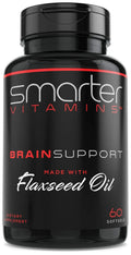 Smarter Brain Support Nootropic Supplement, Made with Alpha-GPC, L-Tyrosine & Acetyl L-Carnitine ALCAR, Flaxseed Oil SmarterVitamins Au supplements