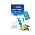 Herbal Wisdom Akkermansia Probiotic 10 Billion CFU - Advanced Support, Probiotic+Prebiotic | for Gut & Metabolism Support - No Bloating | with Inulin & Triphala