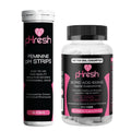 ACE NUTRITION pHresh Boric Acid Suppositories & Vaginal pH Test Strips Bundle ACE NUTRITION Au supplements