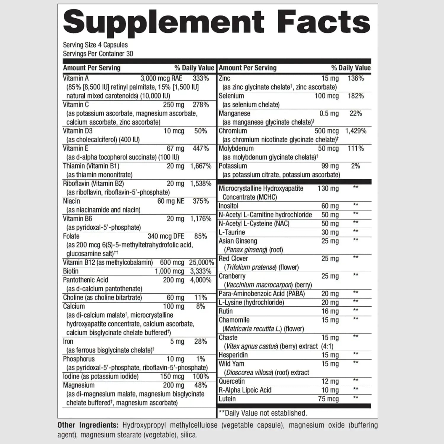 PureFormulas PureMulti for Women - Comprehensive Multivitamin for Women with Essential Nutrients and Herbal Support Womens Daily Multivitamins PureFormulas Au supplements