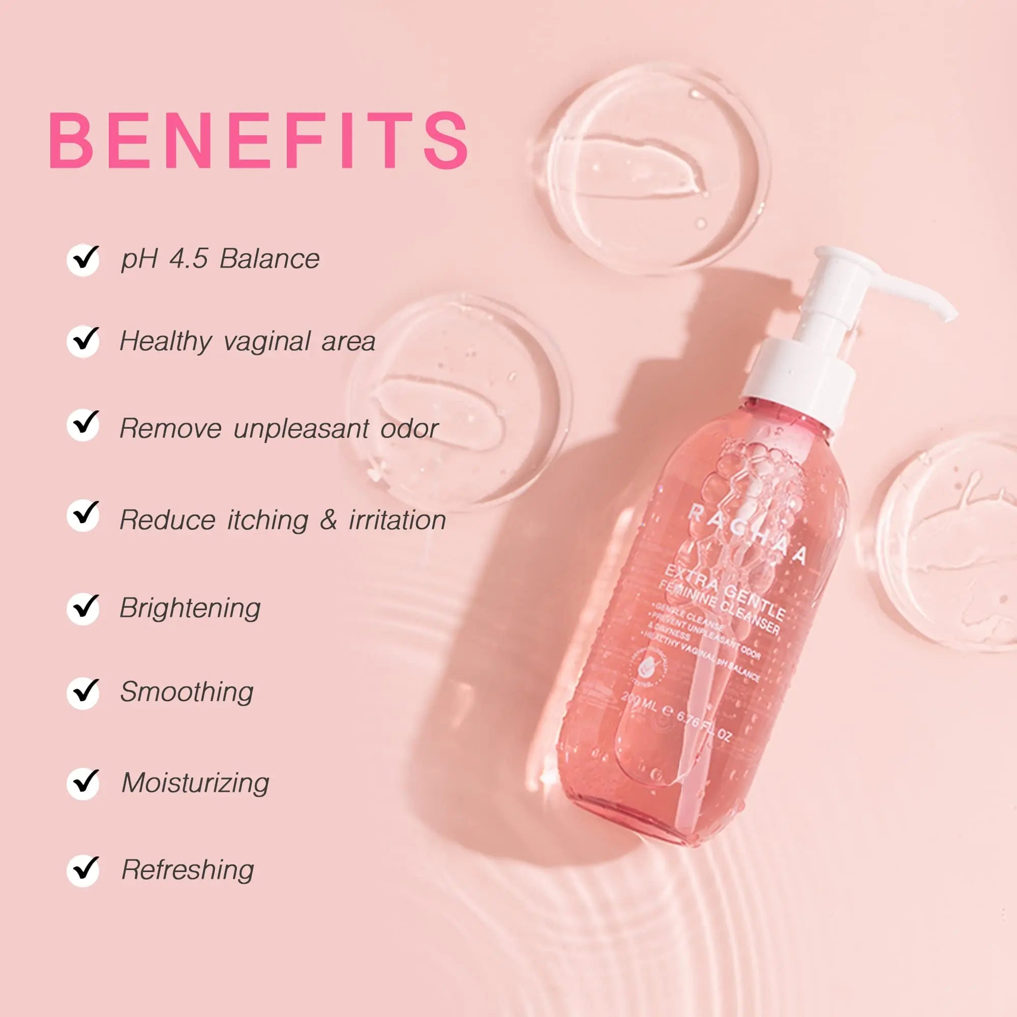 RACHAA Feminine Wash for Women, Lightening and Moisturizing, pH Balance Intimate Wash RACHAA Au supplements