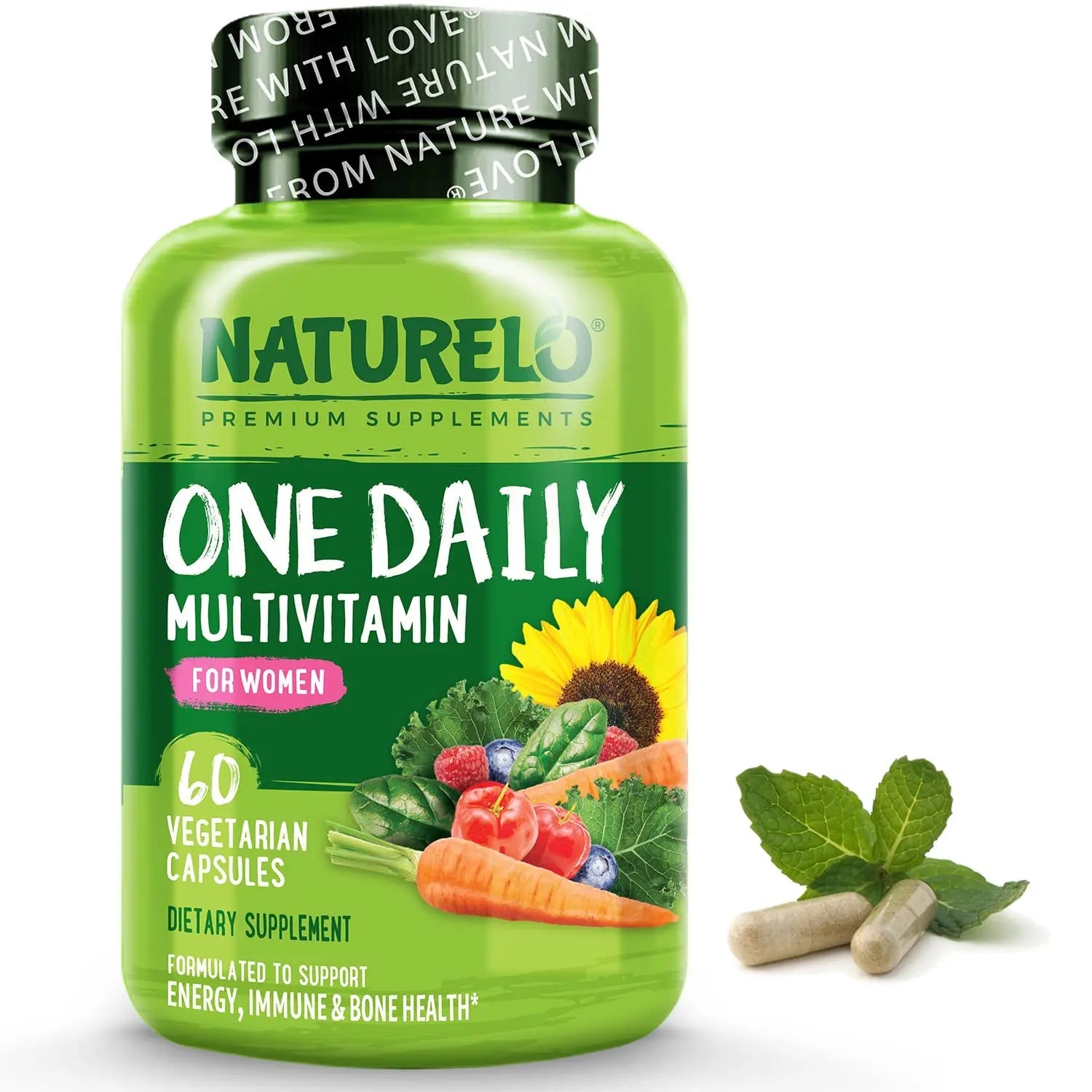 NATURELO One Daily Multivitamin for Women - Energy Support - Whole Food Supplement NATURELO Au supplements