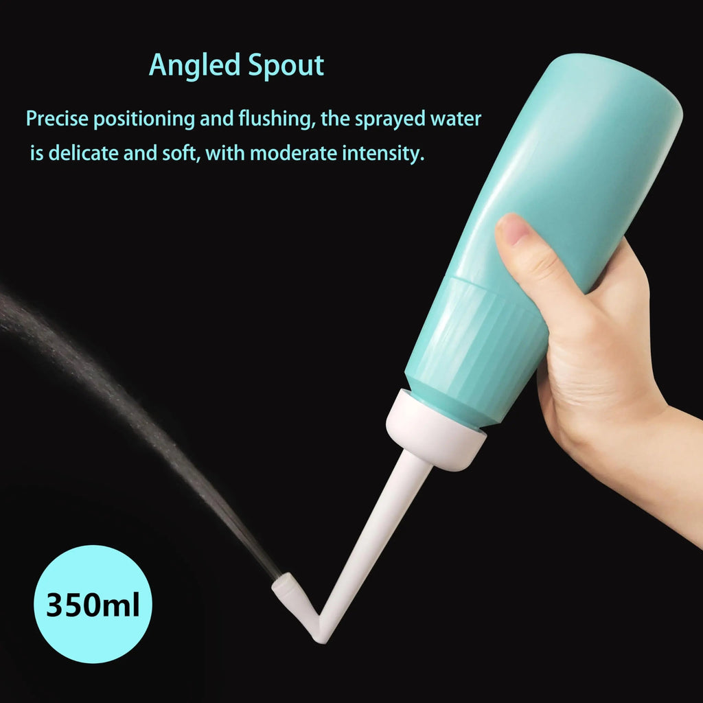Portable 11.8 Oz Bidet, Feminine Care Irrigator, Retractable Nozzle Travel Bidet with 60° Elbow XYJunTech Au supplements