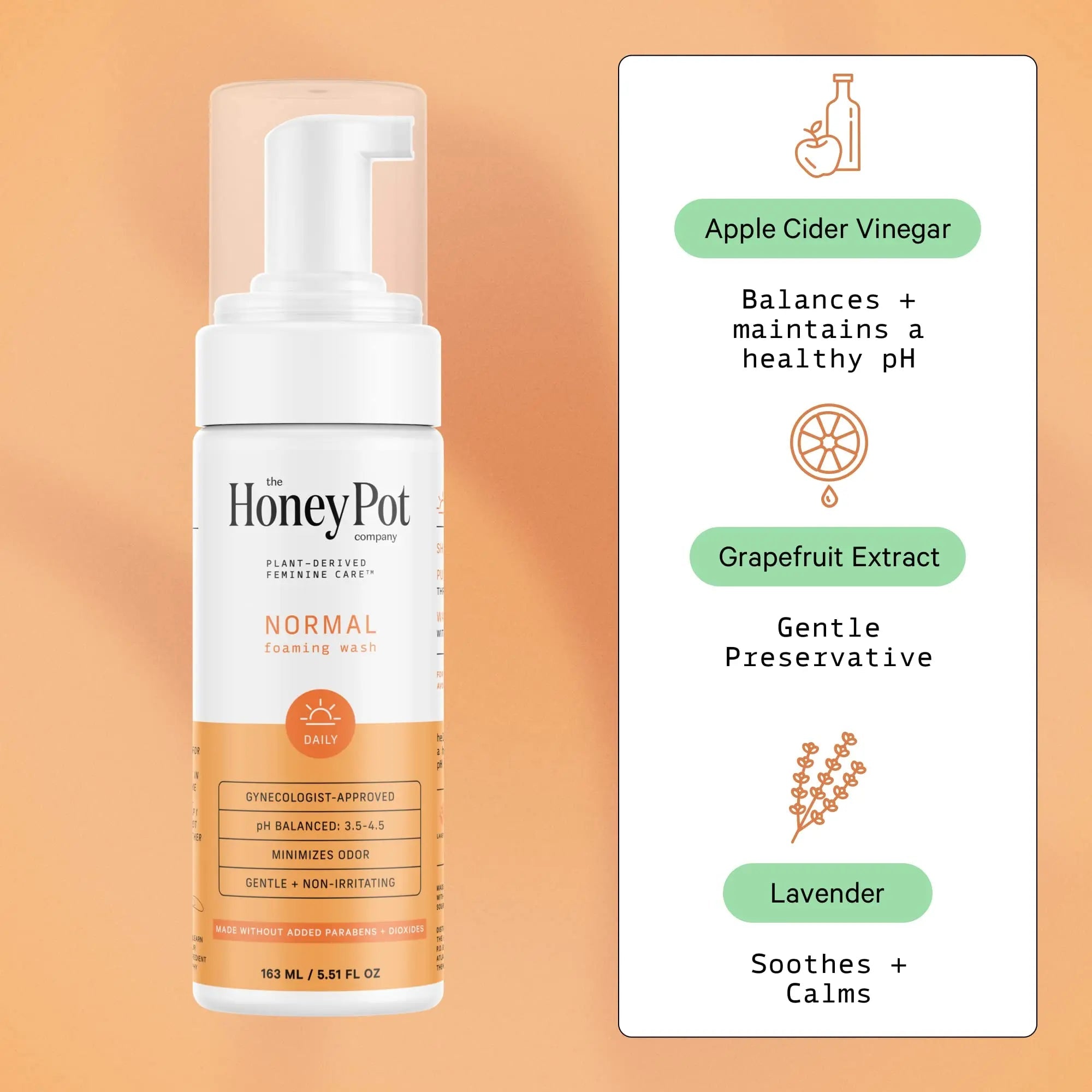 The Honey Pot - Feminine Wash & Feminine Wipe Bundle - Includes Unscented Ph Balance The Honey Pot Company Au supplements