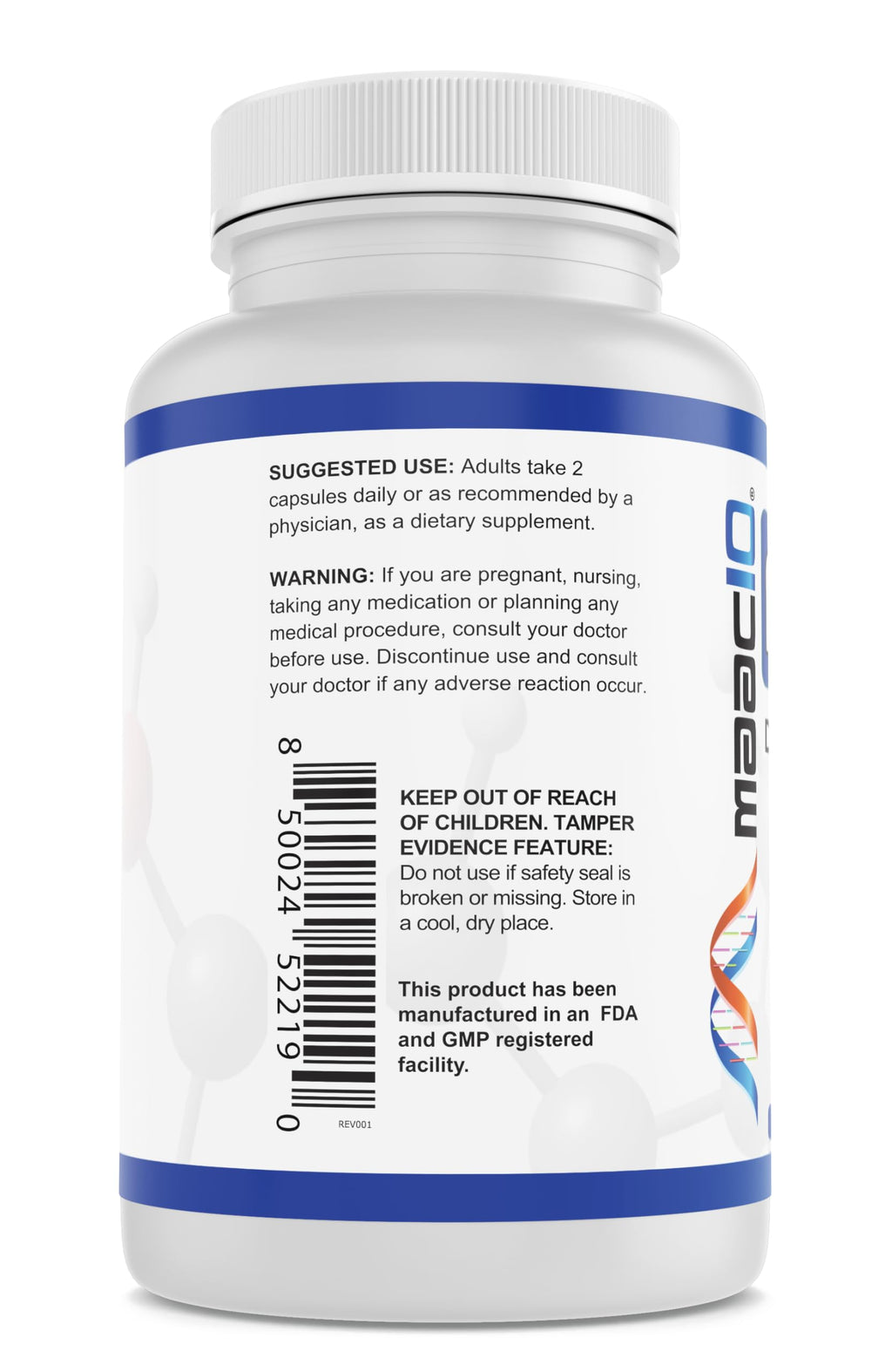 MAAC10 NMNH (NMN Supplement Alternative) 250mg Serving | Uthpeak™ NMNH (Dihydronicotinamide Mononucleotide) for Better Stability | 30-Day Supply. MAAC10 Au supplements