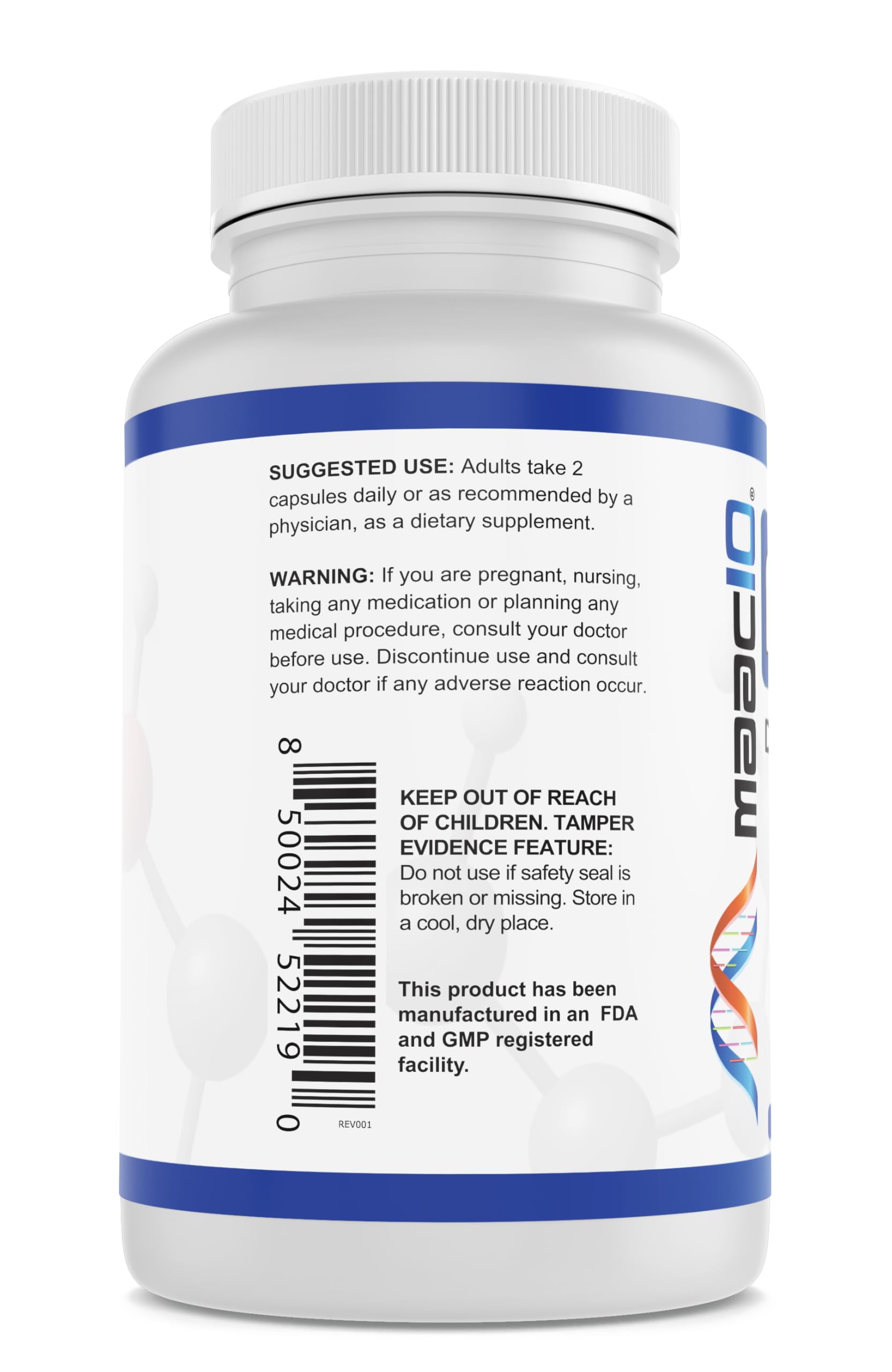 MAAC10 NMNH (NMN Supplement Alternative) 250mg Serving | Uthpeak™ NMNH (Dihydronicotinamide Mononucleotide) for Better Stability | 30-Day Supply. MAAC10 Au supplements
