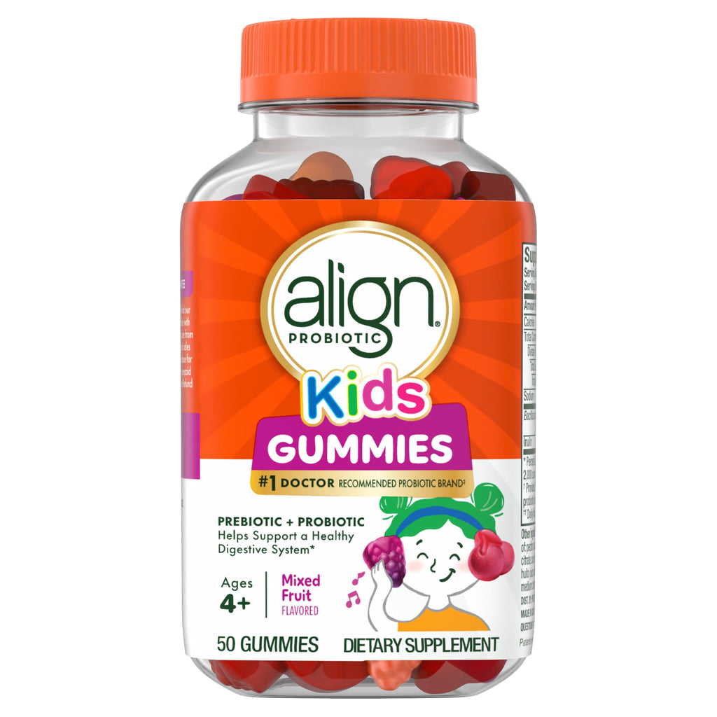 Align Probiotic, Kids Gummies, Prebiotic + Probiotic helps support a healthy digestive system*, #1 Doctor Recommended Probiotic Brand