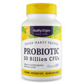 Healthy Origins Probiotic 30 Billion CFUs, 60 Veggie Capsules - 8 Clinically Studied Strains Including Lactobacillus & Bifidobacterium - Supports Microbiom