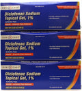 GeriCare Topical Arthritis Pain Relief Gel Diclofenac Sodium 1% (NSAID) Hand Wrist Elbow Foot Ankle Knee Extra-Strength Pain Reliever- Anti-inflammatory Arthritis Pain Treatment, 3.53oz (3 Pack) GeriCare Au supplements