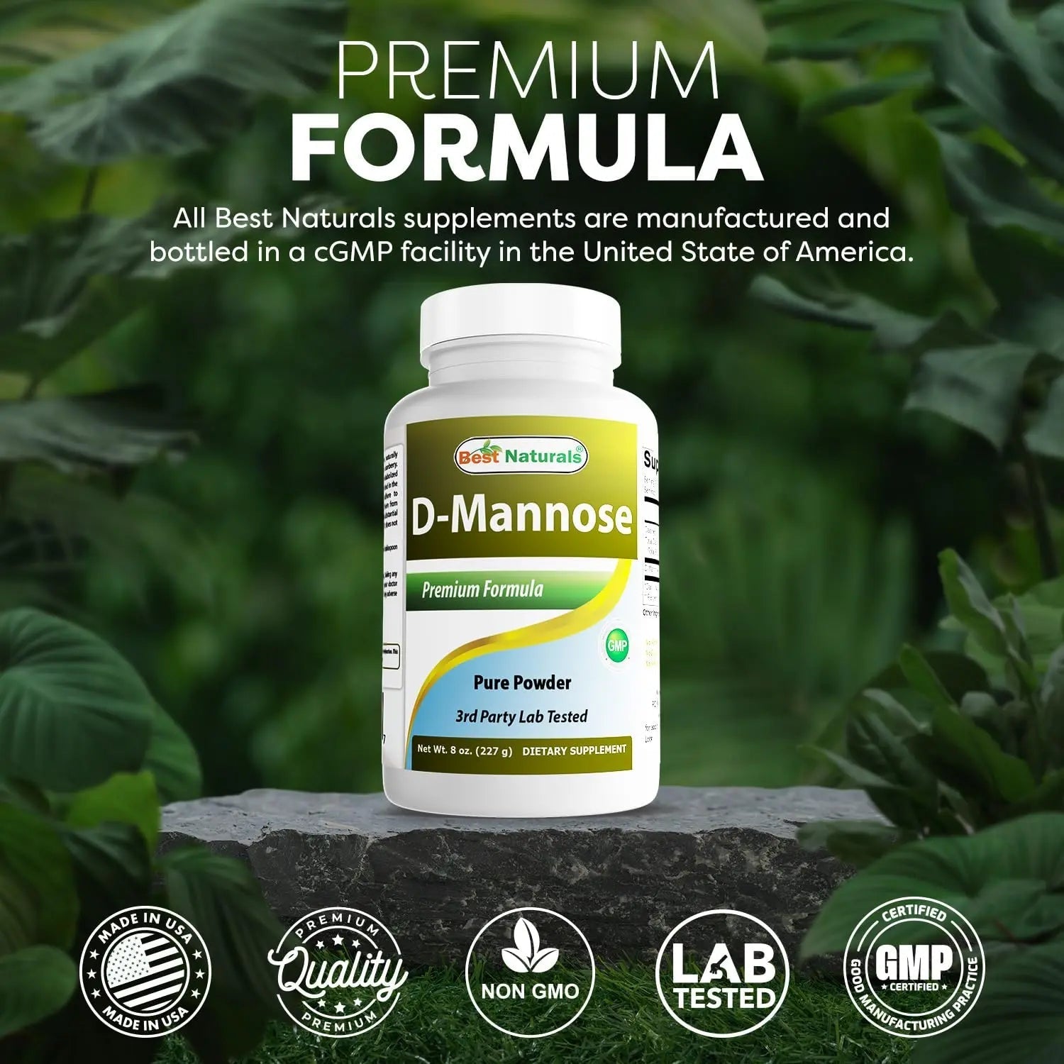 Best Naturals D-Mannose Pure Powder - Urinary Tract Cleanse Supplement - 8 OZ Best Naturals Au supplements