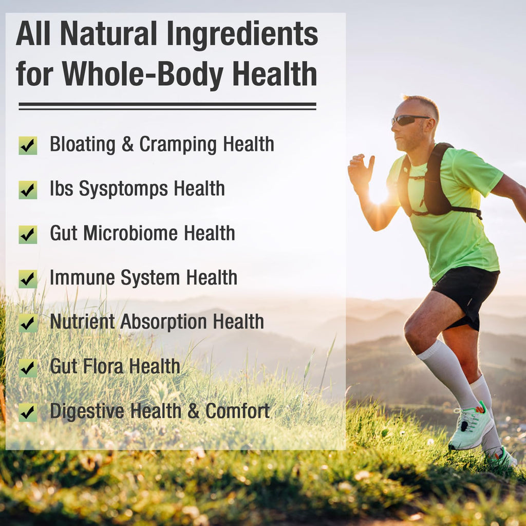 Ascuoli Probiotics for Women & Men - 300 Billion CFU, 24 Strains Probiotics + 15 Organic Herbs Blend, Daily Probiotic for Digestive Health,