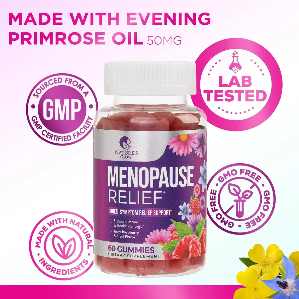 Nature's Glow Menopause Relief Vitamin Gummy for Women - Effective Menopause Nature's Glow Au supplements
