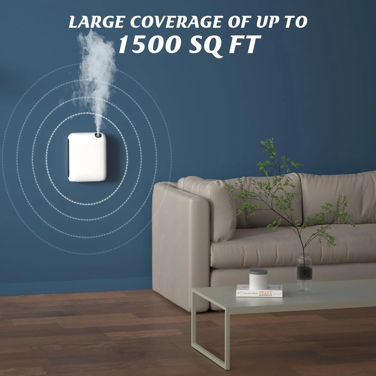 Barthelemy Scent Air Machine for Home, 1500 Sq. Ft Coverage Waterless Essential Oil Diffuser Barthelemy Au supplements