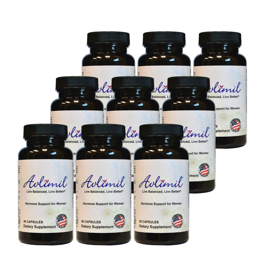 Avlimil Hormone Balance & Menopause | Relief from Mood Swings, Hot Flashes, Night Sweats & Irritability Avlimil Au supplements