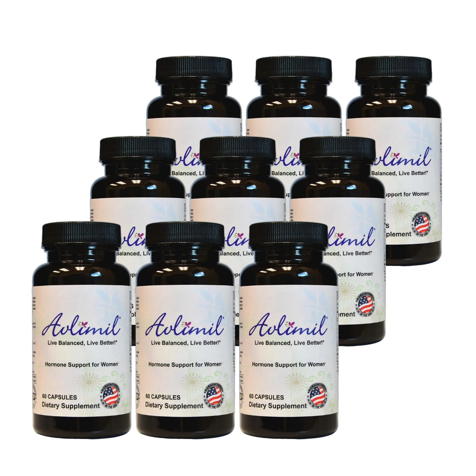Avlimil Hormone Balance & Menopause | Relief from Mood Swings, Hot Flashes, Night Sweats & Irritability Avlimil Au supplements