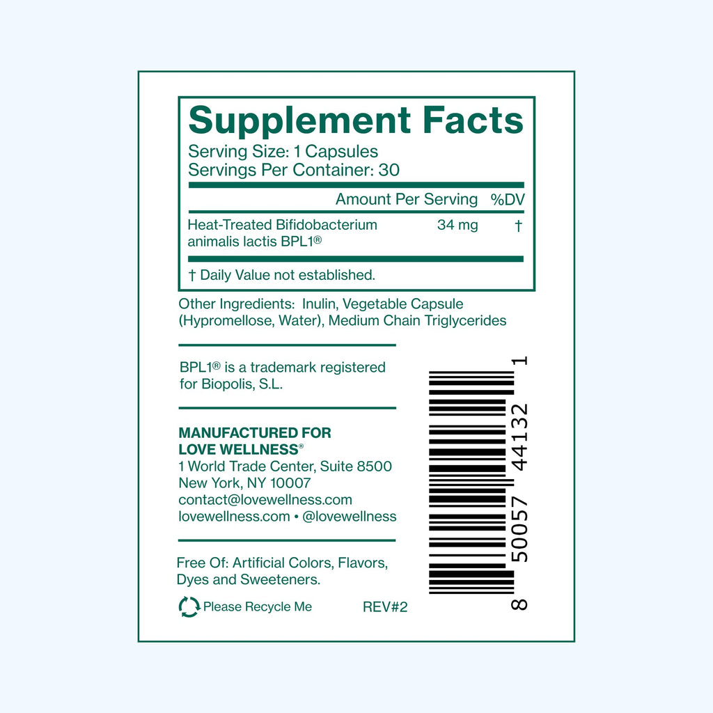 Love Wellness Hello Burn Activate | Support Visceral Fat Burn with HT BPL1 Postbiotic | Supports Healthy Waist Circumference, Longevity and Metabolic Wellness | 30 Count Love Wellness Au supplements