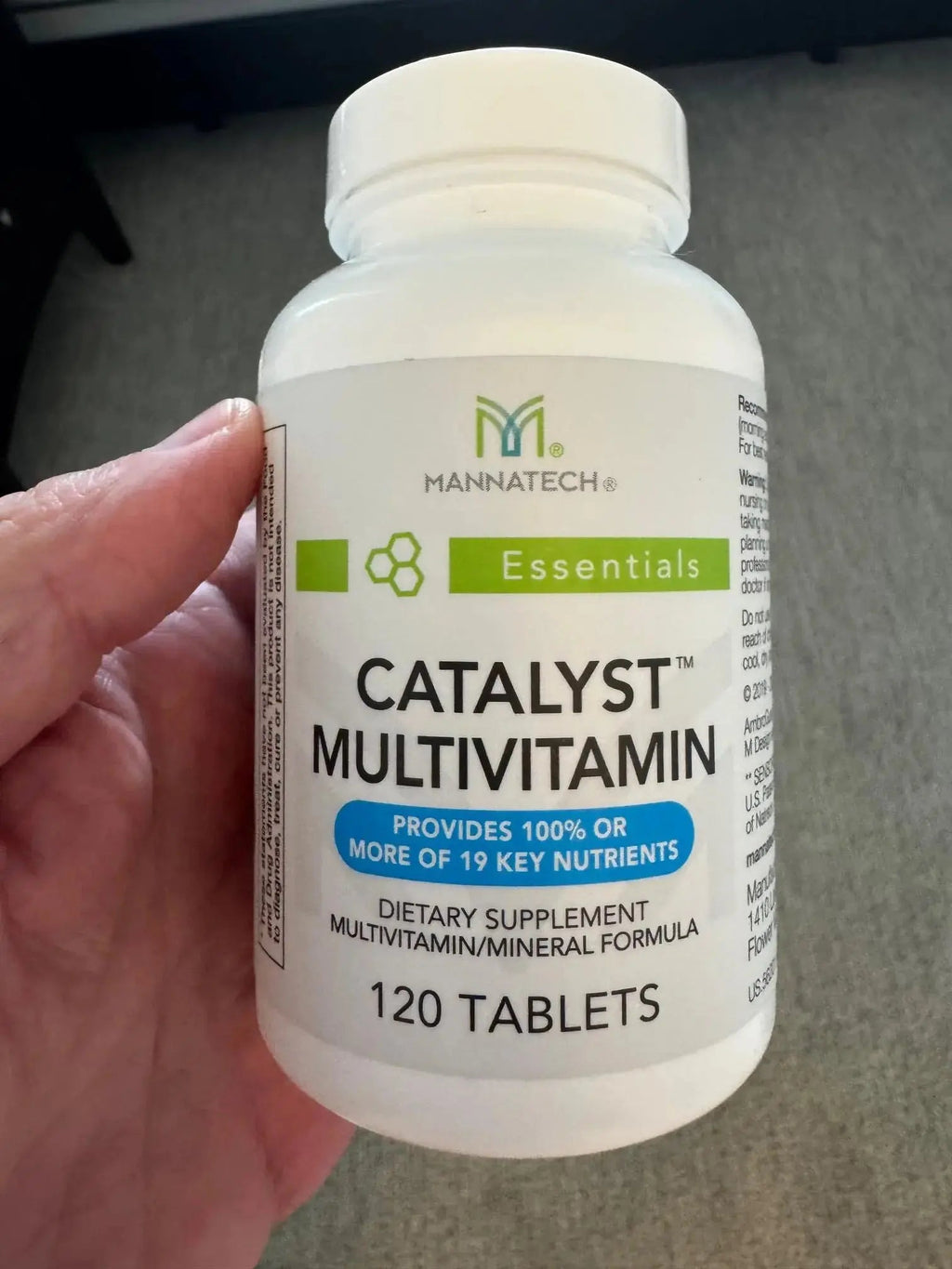 Mannatech Catalyst Multivitamin 120 Tablets, Maximize Your Multivitamin. Provides Antioxidants Vitamin A, Vitamin C, and Vitamin E Mannatech Au supplements