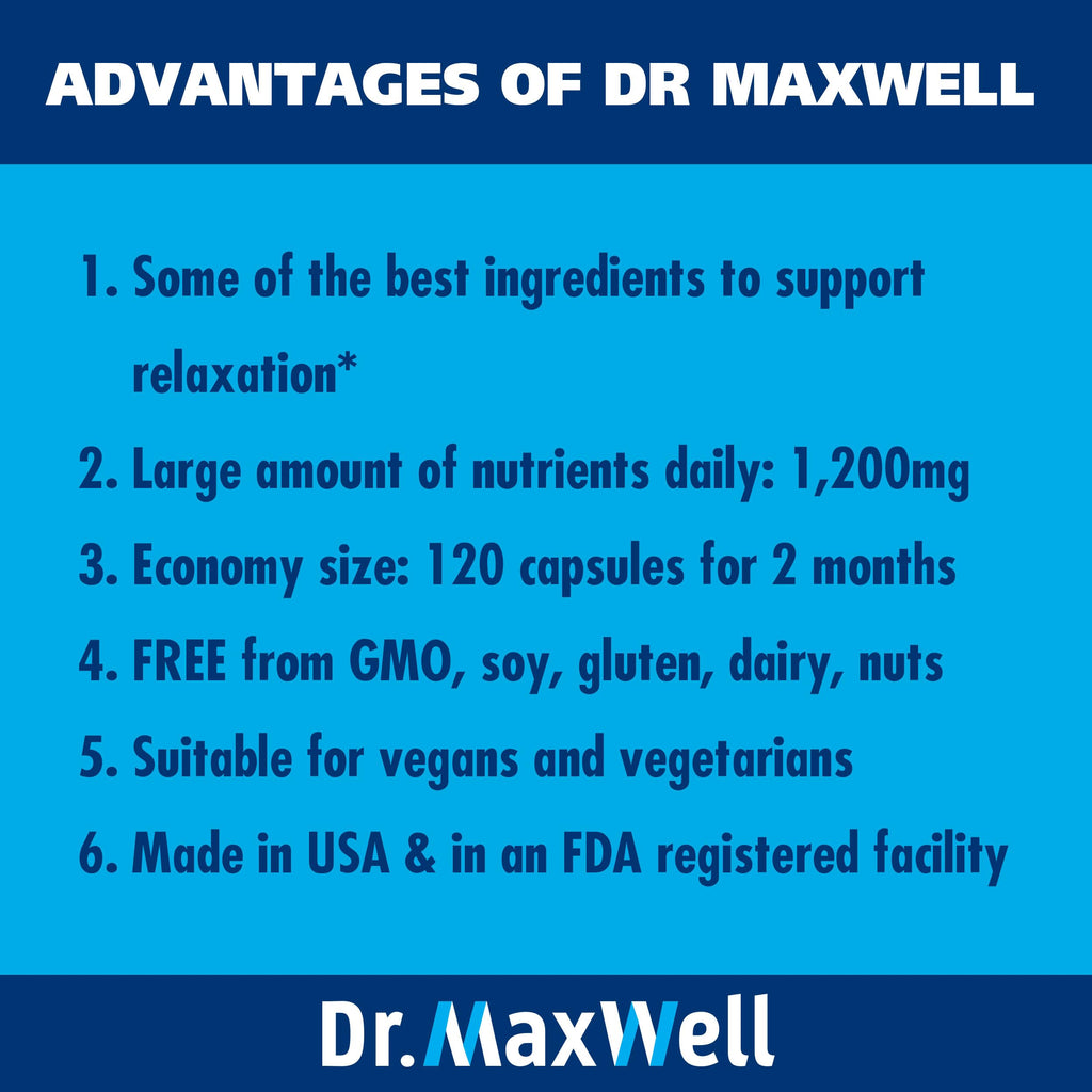 Dr. Maxwell Cortisol Manager Supplement, Supports Relaxation, Mood & Sleep in Times of Occasional Stress, Ashwagandha Rhodiola Adaptogens, Helps Maintain Normal Cortisol Levels, 120 Capsules Dr. Maxwell Au supplements