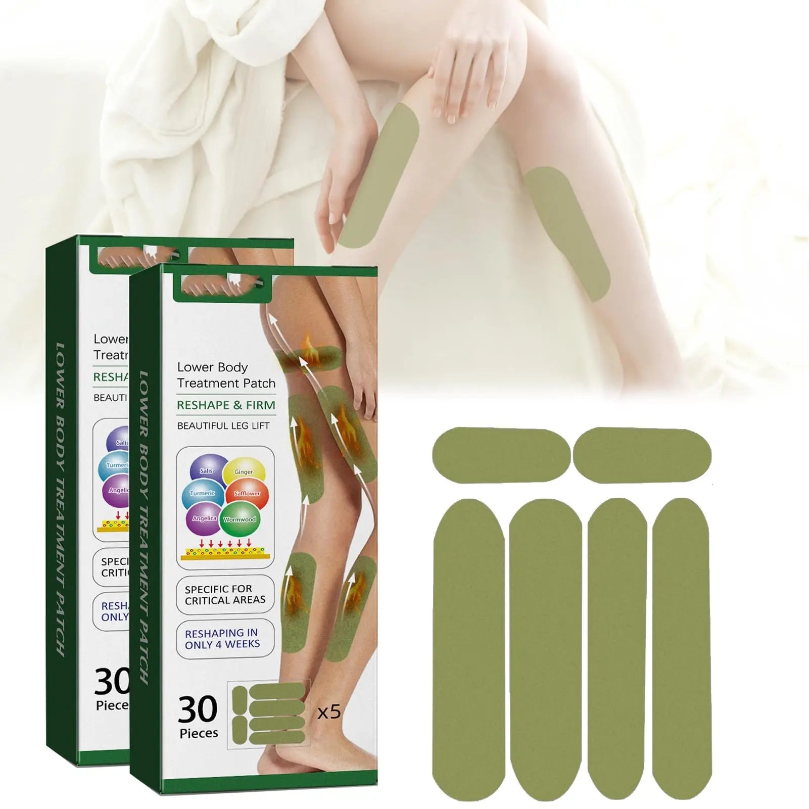 Herballegs Cellulite Reduction Patches, 2 Boxes/60PCS HerbalLegs Patches, Herbal Leg Lifting YSIRFD Au supplements
