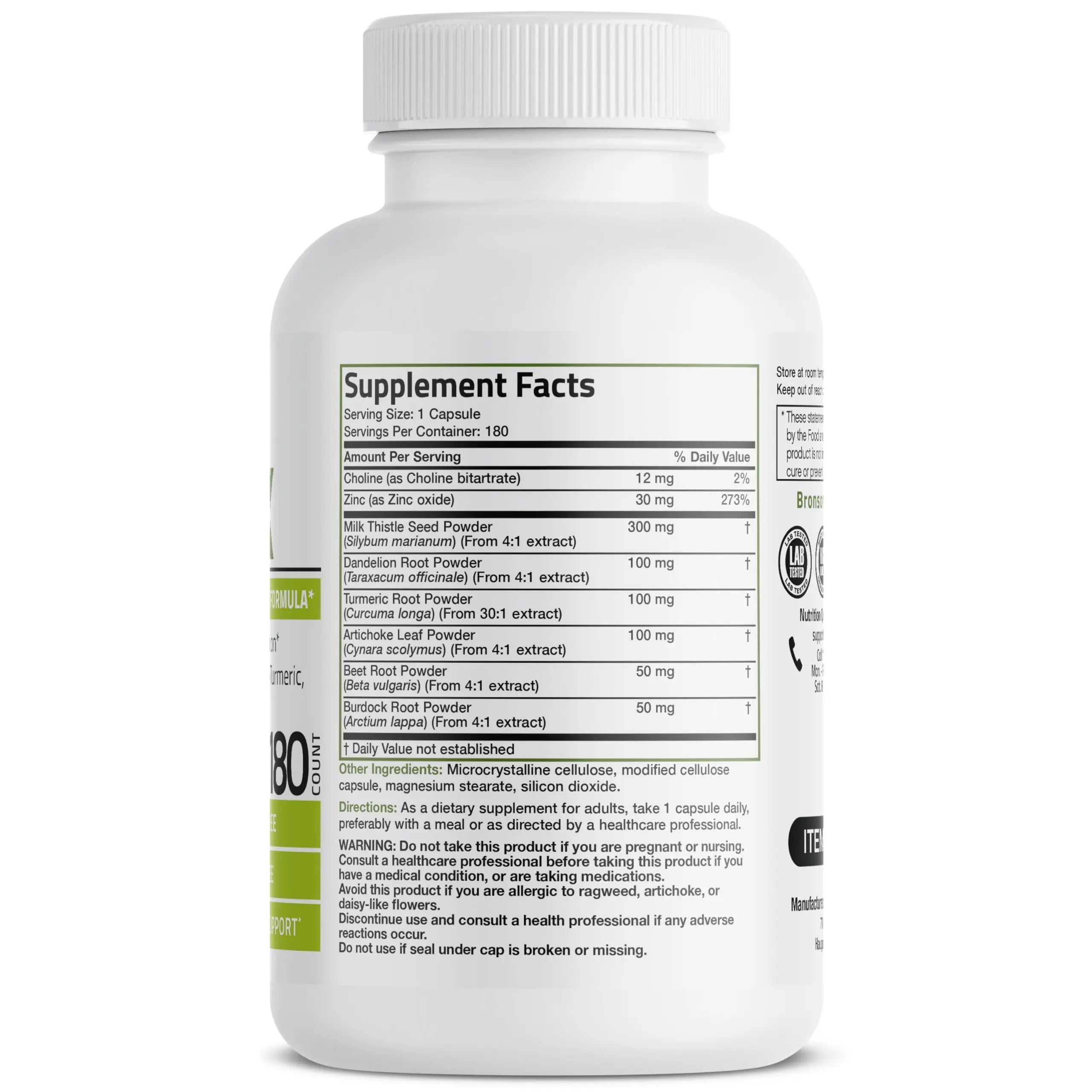 Bronson Liver Detox Advanced Detox & Cleansing Formula Supports Health Liver Function Bronson Au supplements