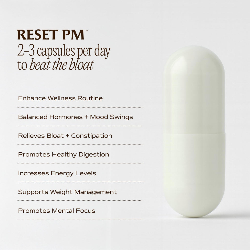 Paulina FITNESS Reset Overnight Digestive Aid, Bloating Relief, & Gut Health Supplement | Natural Detox & Digestive Cleanse to Support Weight Management
