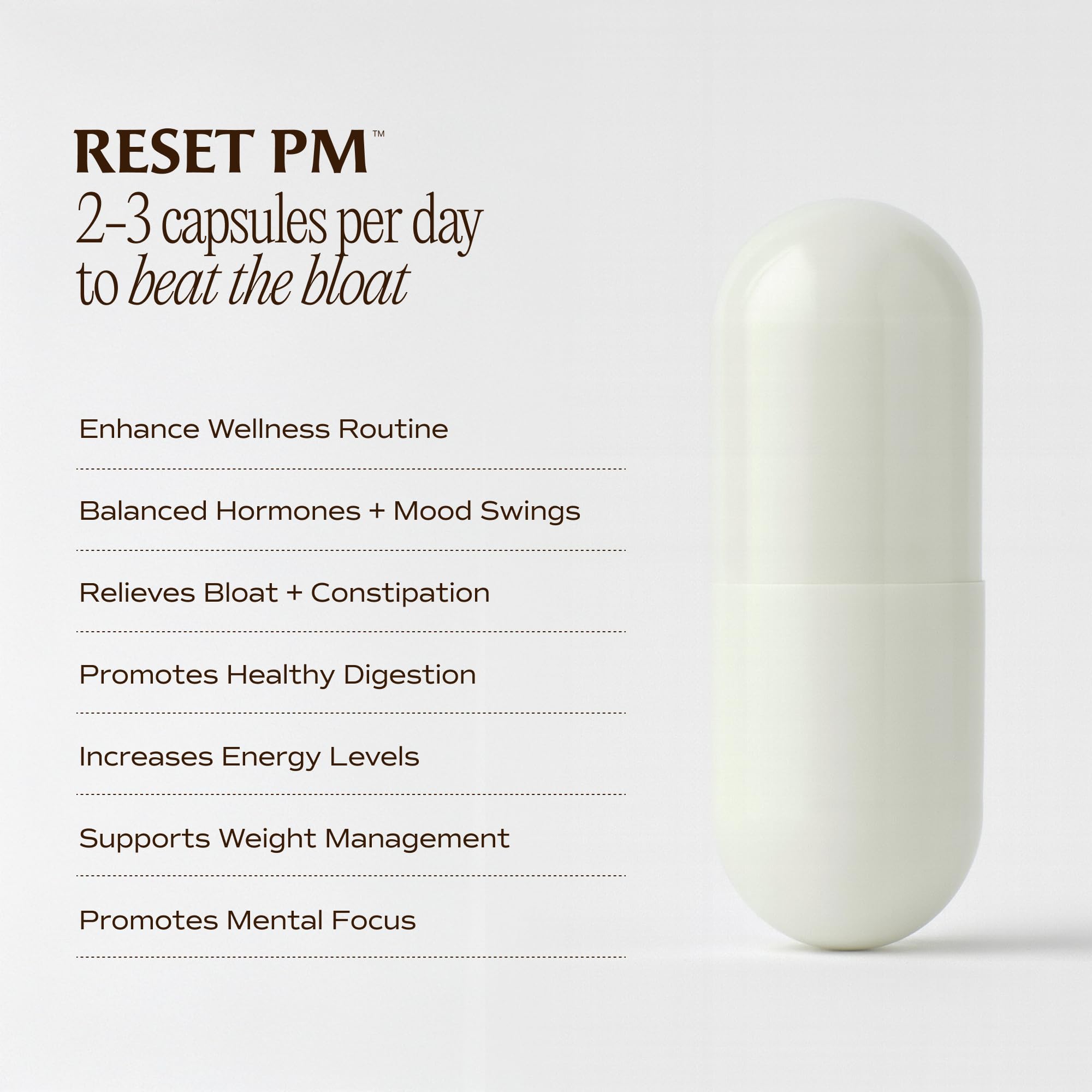 Paulina FITNESS Reset Overnight Digestive Aid, Bloating Relief, & Gut Health Supplement | Natural Detox & Digestive Cleanse to Support Weight Management