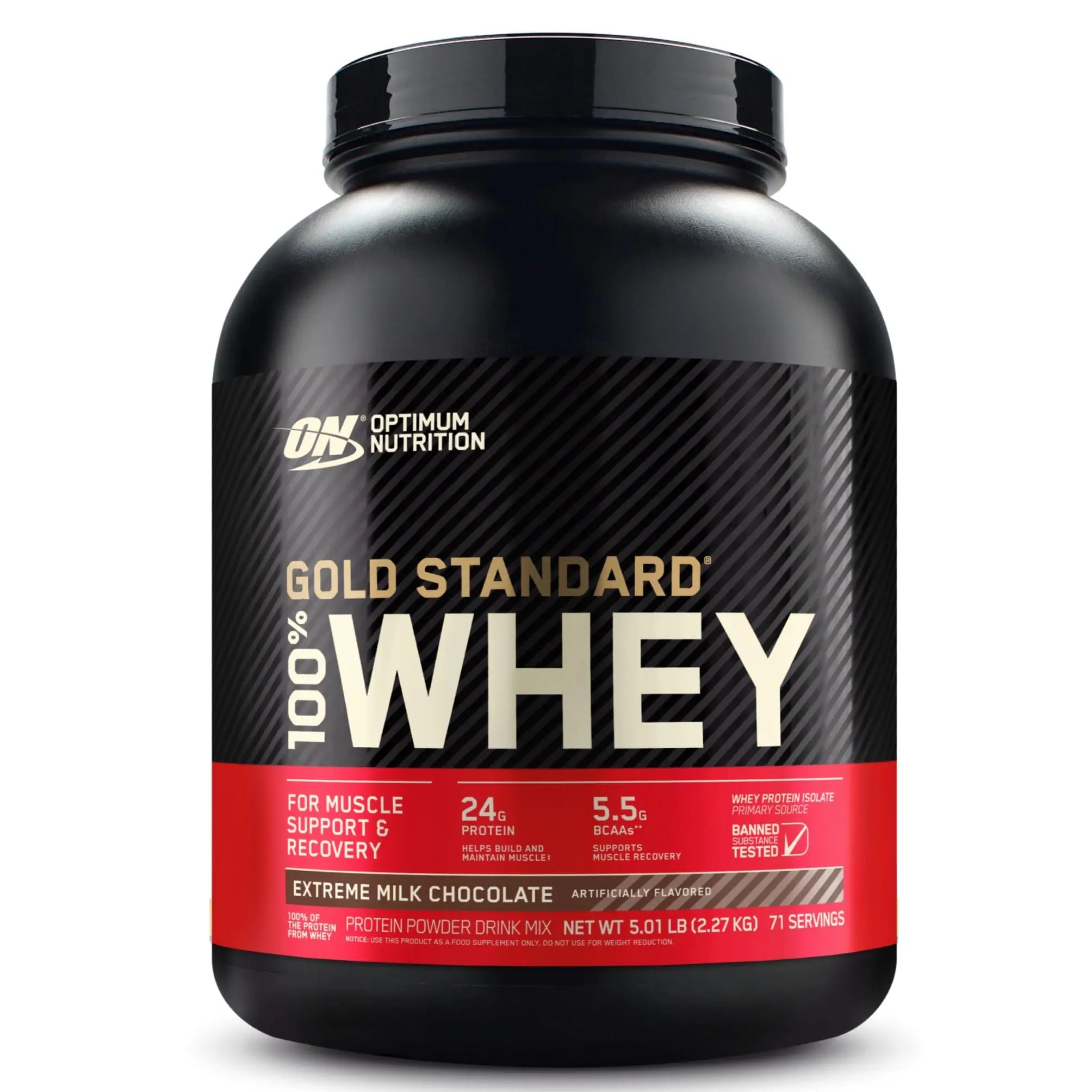 Optimum Nutrition Gold Standard 100% Whey Protein Powder, Extreme Milk Chocolate Optimum Nutrition Au supplements