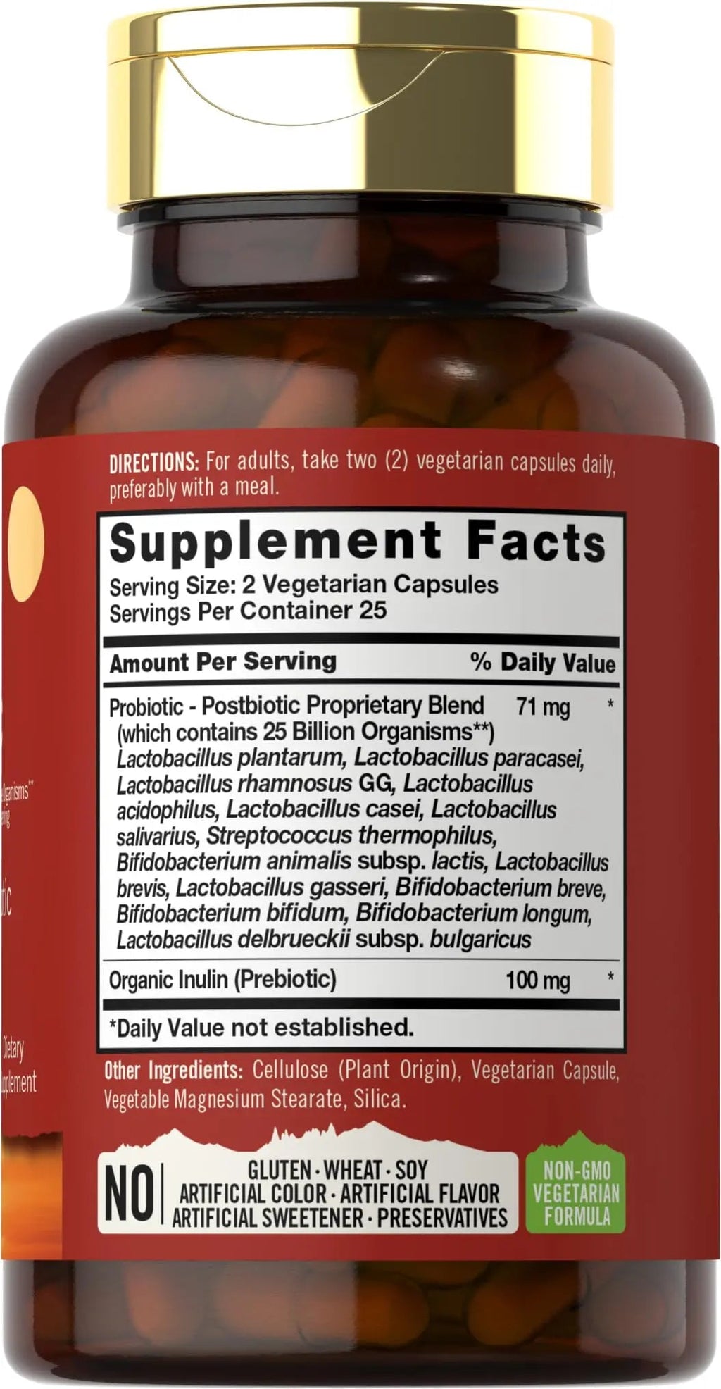 Carlyle Prebiotic, Probiotic & Postbiotic | 25 Billion CFU | 60 Powder Pills | Men and Women Carlyle Au supplements