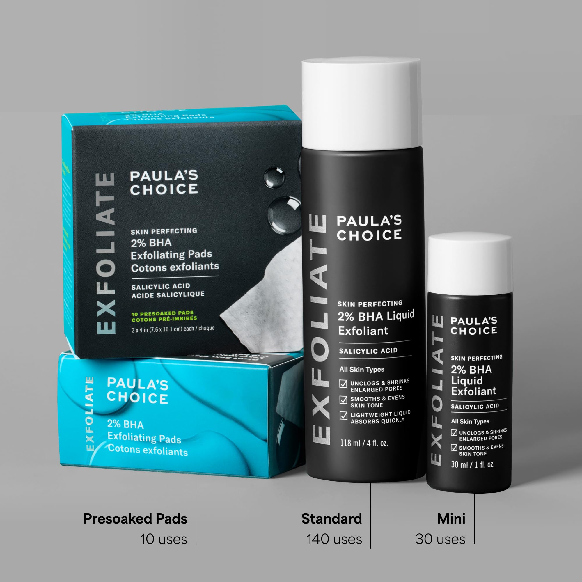 Paulas Choice--SKIN PERFECTING 2% BHA Liquid Salicylic Acid Exfoliant--Facial Exfoliant for Blackheads, Enlarged Pores, Wrinkles & Fine Lines, 4 oz Bottle Paula's Choice Au supplements
