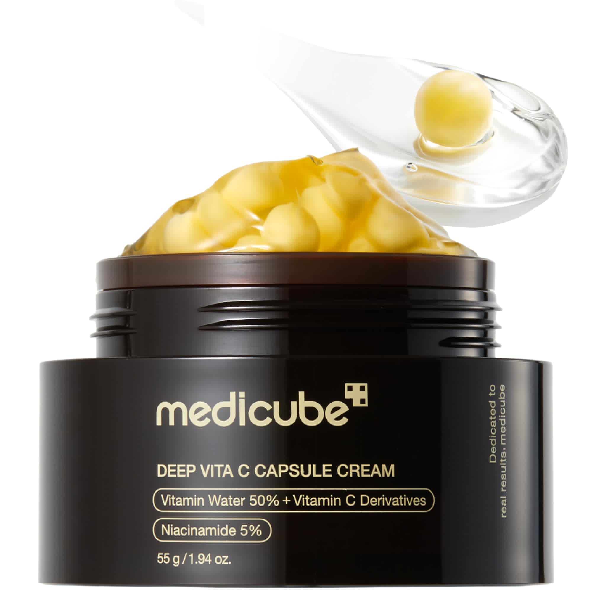 medicube Capsule Cream with Deep Vitamin C | Liposome Vitamin C Golden Capsule