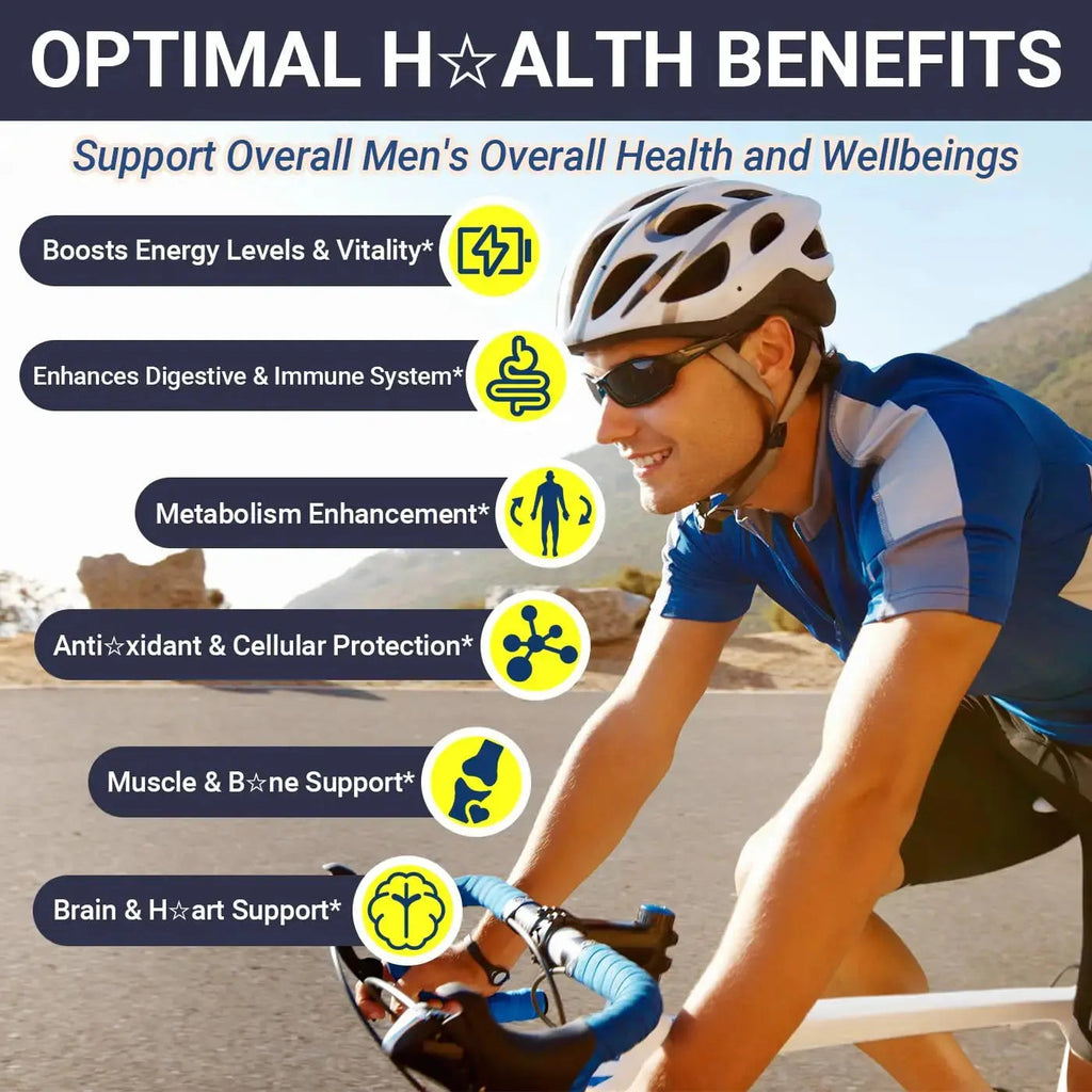 Mens Multivitamins Gummies, Methylated Multivitamin with Vitamins A C D K E, B Complex, Omega-3, Digestive Enzymes, Lycopene Wiszeen Au supplements