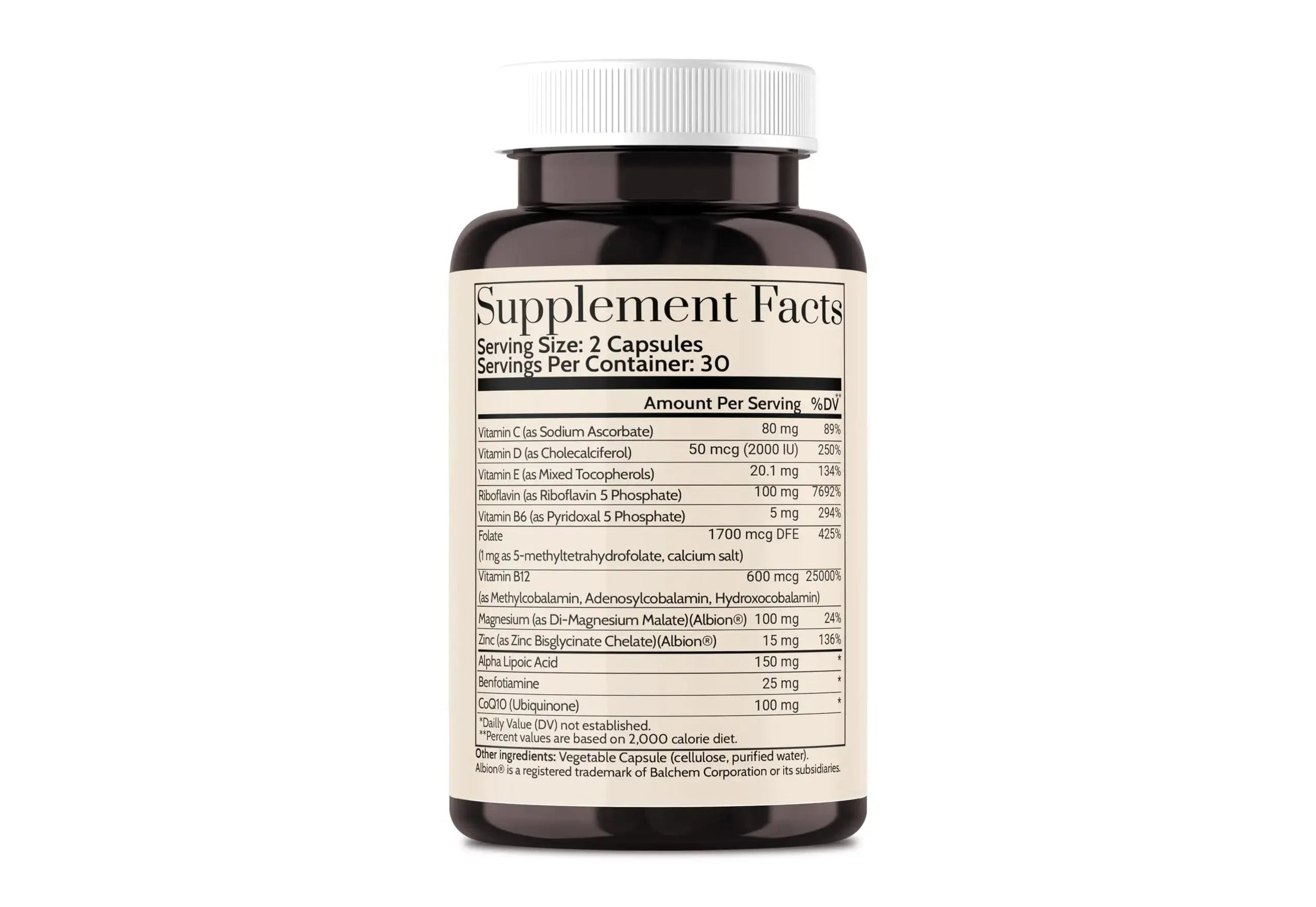 Wellkasa Migra-Well AM: Energizing Daily Methylated Multivitamin with Bioavailable Minerals & Antioxidants Supporting Brain Wellkasa Au supplements