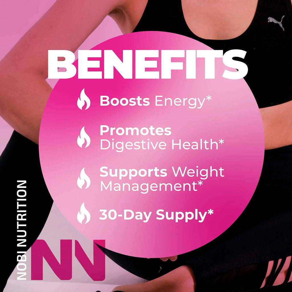 Fat Burner For Women | Metabolism Booster & Weight Loss Support Supplement Nobi Nutrition Au supplements