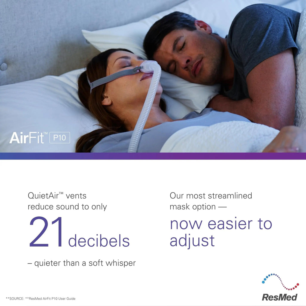 ResMed AirFit P10 Nasal Pillow Replacement Cushion - Medium ResMed Au supplements