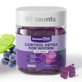 Cortisol Supplements for Women, Lower Cortisol for Women, Cortisol Gummies with Ashwagandha, Magnesium, L-Theanine, Phosphatidylserine, Vitamin, Relaxation, Focus, Sugar-Free, Vegan, 90 Count KumuoKeol Au supplements
