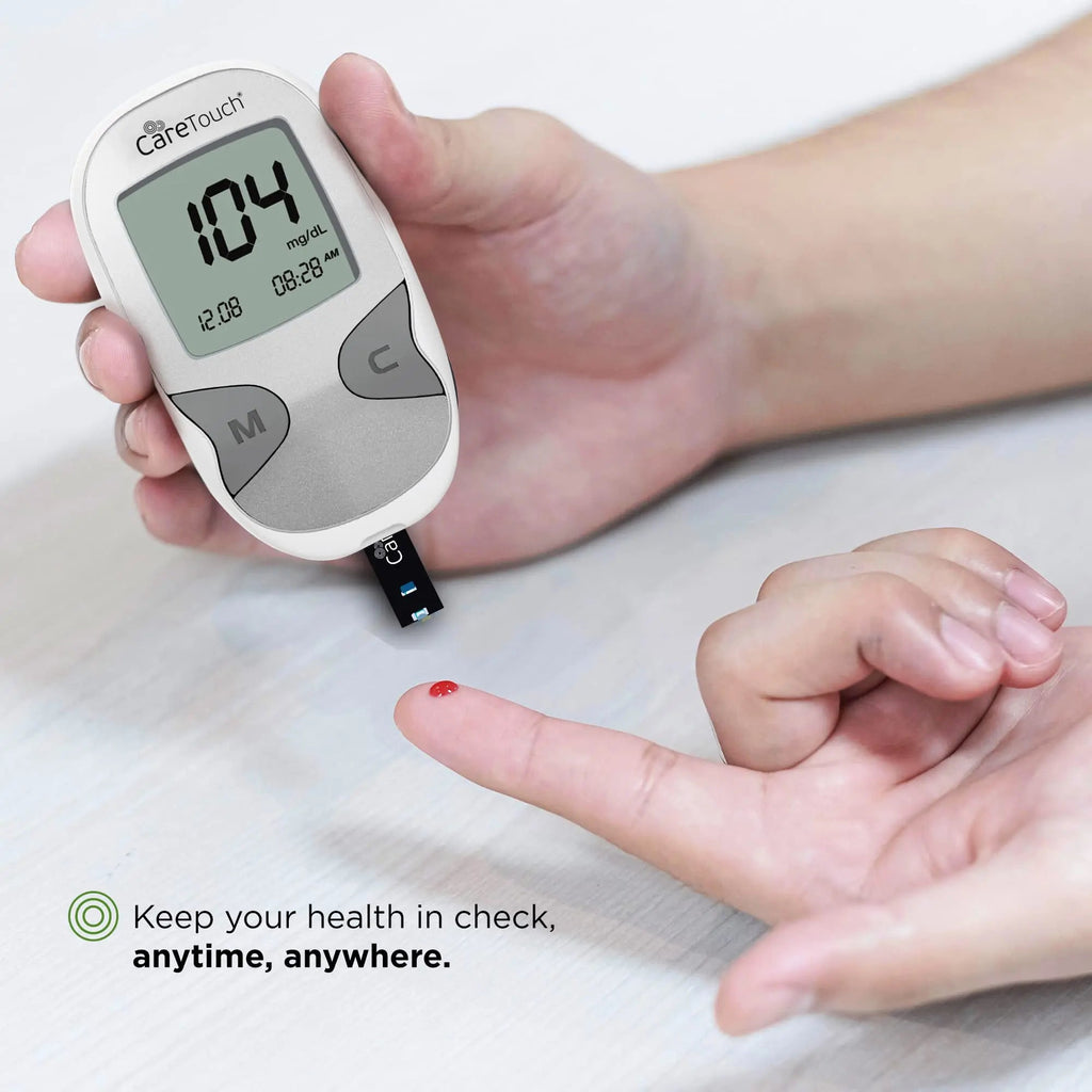 Care Touch Blood Glucose Meter Kit - Diabetes Testing Kit with Glucometer Care Touch Au supplements